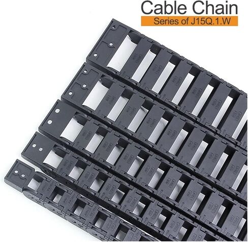1meter Cable Drag Chain Bridge Type External Opening Series of J15Q.1.W 15 * 15 15 * 20 15 * 30 15 * 40 15 * 50(48mm,15x40 mm) in Saudi Arabia