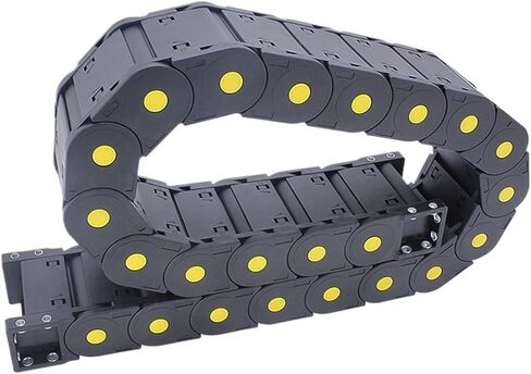 BIRAN 1-Meter Cable Drag Chain. Series of H30F.1.S-Sealing Type Open Both Side(125mm,30x57 mm-FJT) in Saudi Arabia