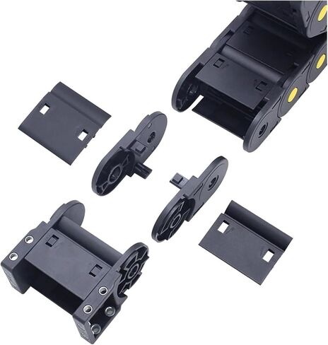 BIRAN 1-Meter Cable Drag Chain. Series of H30F.1.S-Sealing Type Open Both Side(125mm,30x57 mm-FJT) in Saudi Arabia