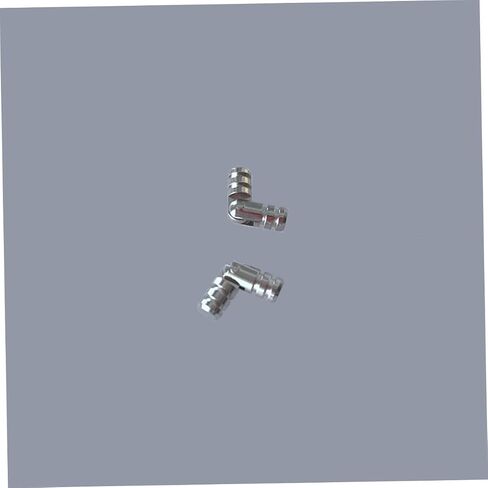 LIFKOME 50pcs Heavy Duty Cylindrical Spring Hinges Silent Self-Closing Hinges for Jewelry Box and Cabinet Durable Metal Box Silver Finish in Saudi Arabia