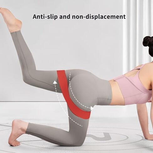 Exercise Resistance Bands Set, 5 Levels 10-50 LBS, for Strength Training and Flexibility in Saudi Arabia