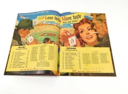 1958 ولاية أوريغون في برنامج كرة القدم كلية ميامي فلوريدا 12-6-58-برامج الكلية in Saudi Arabia
