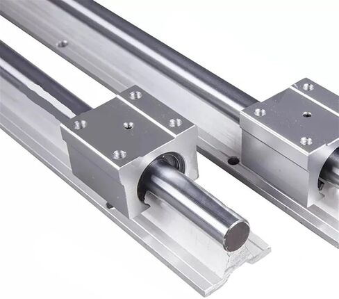 Linear Motion Ball Screw Precision Part 550-1000mm Ball Screw Kit 2pcs SBR20 Linear Guides with 4pcs SBR20UU Slider Blocks+1 Kit SFU2010(950mm) in Saudi Arabia