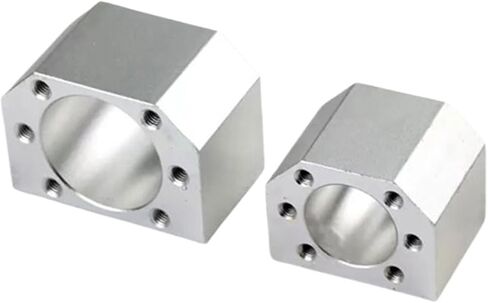 Double nut Ball Screw Control Machine Double Nut Ball Screw DFU2005 for Stepper Servo Motor Length 100mm-850mm End Processing+BF15-HM15-86 Coupler Nut Parts(800mm) in Saudi Arabia