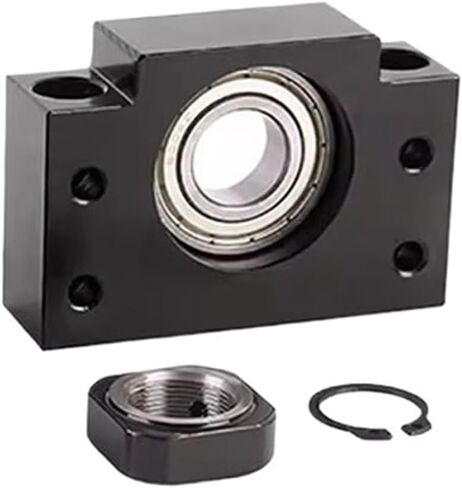 Double nut Ball Screw Control Machine Double Nut Ball Screw DFU2005 for Stepper Servo Motor Length 100mm-850mm End Processing+BF15-HM15-86 Coupler Nut Parts(800mm) in Saudi Arabia