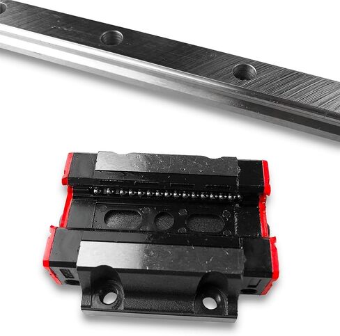 Linear Motion Ball Screw Precision Part Ball Screw SFU1605 200-1000mm HGR15 Linear Rail +BF12 HM12-57 for Nema 23 Motor Seat+Coupler DSG16H for Parts(500mm) in Saudi Arabia