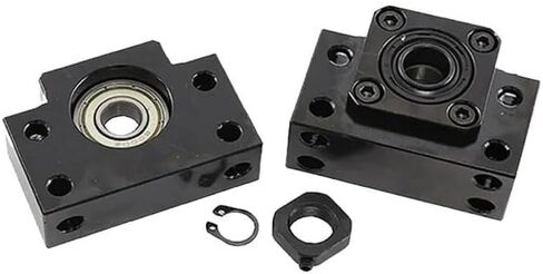 SFS3220 BALL SCREL SFS3220 SFS3220 STEL C7 مع صامد واحد+BK25 BF25 مقعد الدعم+DSG32H+اقتران لبرغي كرة الجهاز L200-500mm (300 مم) in Saudi Arabia