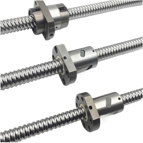 برغي الكرة المعدنية صامدة 1pcs 100mm-1000mm RM 3205 مكافحة backlash الكرة المسمار SFU3205 مع الكرة الجوز الكرة (700 مم) in Saudi Arabia