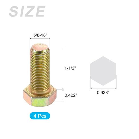 مسامير سداسية ميتاليكسيتي (5/8-18 × 1-1/2 ") in Saudi Arabia