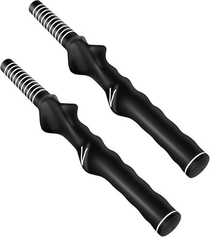 2 PCS Golf Grip Trainer ، مدرب قبضة الجولف المقولبة ، تصميم مضاد للانزلاق ، لتحسين وضع اليدين ، مناسب للرجال والنساء والمبتدئين والهواة والمهنيين (أسود) in Saudi Arabia