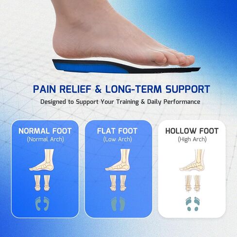 LONE Star Carbon Fiber Insooles - Performance Arch Support Flat Feet & Heel Pain لكرة السلة والكرة الطائرة وكرة القدم والتنس وألعاب القوى والبيسبول والجري ونمط الحياة النشط in Saudi Arabia