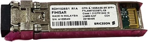 الوحدة البصرية SFP+10G Multi-mode RDH10265/1 10GBASE-SR SFP+FTLX8573D3BTL-E8 in Saudi Arabia