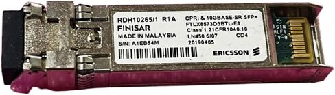 الوحدة البصرية SFP+10G Multi-mode RDH10265/1 10GBASE-SR SFP+FTLX8573D3BTL-E8 in Saudi Arabia