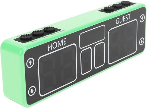 Qiilu Digital Scoreboard & Electronic Scorekeeper - LED Portable Scoreboard for Basketball, Volleyball, More - Rechargeable 2000mAh for Indoor & Outdoor Games in Saudi Arabia