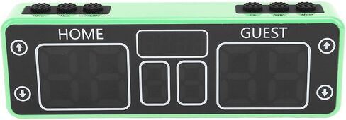 Qiilu Digital Scoreboard & Electronic Scorekeeper - LED Portable Scoreboard for Basketball, Volleyball, More - Rechargeable 2000mAh for Indoor & Outdoor Games in Saudi Arabia