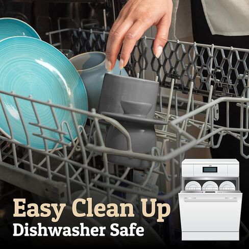 PriorityChef French Butter Crock مع غطاء ، حافظ على انتشار الزبدة وذقي حارس الزبدة للمغادرة على العداد ، طبق الزبدة الفرنسي مثالي للخبز والخبز ، هدية مثالية المطبخ ، أبيض in Kuwait