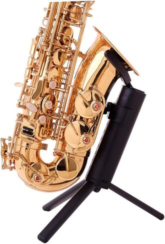 BESPORTBLE Portable Folding Alto Saxophone Stand Detachable Flute Holder Compact Blue Storage Rack for Alto and Tenor Saxophones in Saudi Arabia