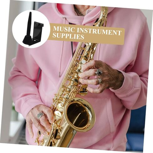 Toyandona Saxophone Display Rack Portable Alto Tenor Sax Stand مع شماعات متعددة الأغراض سهلة التثبيت للفلوت والكلارينيت متينة وتصميم لرعاية الأدوات المثلى in Saudi Arabia