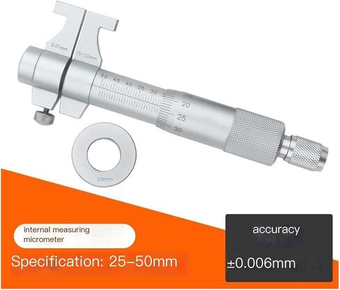 Internal MicrometerInternal Diameter Measuring Micrometer0-25-50-75-100mm(5-30mm) in Kuwait