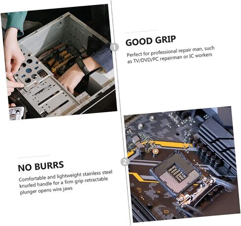 Gadpiparty 3pcs IC أداة استخراج رقاقة مجموعة وظيفة الفراغ الدقة للمكونات الإلكترونية للكهربائيين ومشاريع DIY in Saudi Arabia