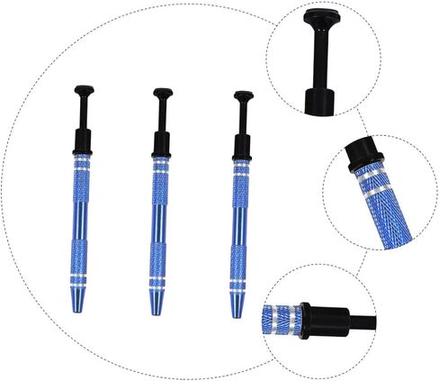 Gadpiparty 3pcs IC أداة استخراج رقاقة مجموعة وظيفة الفراغ الدقة للمكونات الإلكترونية للكهربائيين ومشاريع DIY in Saudi Arabia