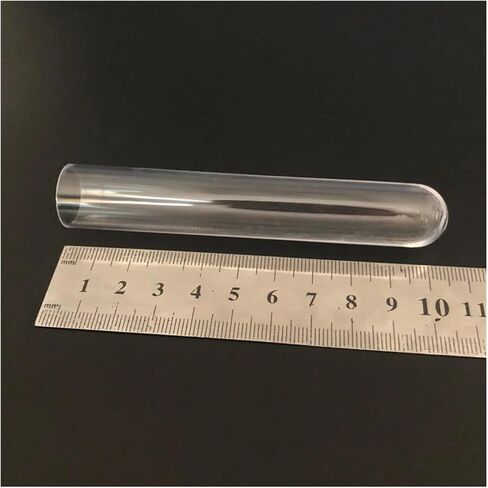 10pcs/pack 18x105mm Transparent Plastic Test Tube with Cork for Laboratory and Wedding Favors in Saudi Arabia