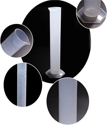 500ml food grade plastic measuring cylinder thickened PP material laboratory equipment measuring cylinder in Saudi Arabia