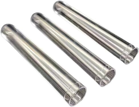 50pcs 12x75mm Lab Clear Plastic Test Tubes With Cork Stoppers Laboratory School Wedding Favor Gift Tube in Saudi Arabia