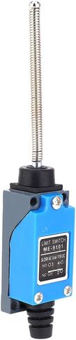 ME-9101 Micro Limit Switch AC250V 5A DC115V 0.4A Machine Tool Automatic Control Adjustable Roller Lever Micro Switch Auto Reset Micro Switch 1NO 1NC 6.81 x 1.06 x 0.94in in Saudi Arabia