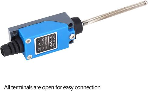 ME-9101 Micro Limit Switch AC250V 5A DC115V 0.4A Machine Tool Automatic Control Adjustable Roller Lever Micro Switch Auto Reset Micro Switch 1NO 1NC 6.81 x 1.06 x 0.94in in Saudi Arabia