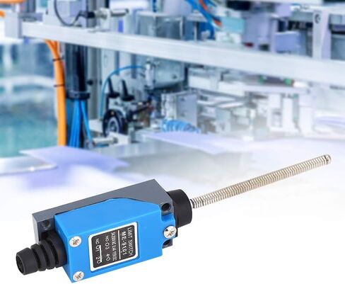 ME-9101 Micro Limit Switch AC250V 5A DC115V 0.4A Machine Tool Automatic Control Adjustable Roller Lever Micro Switch Auto Reset Micro Switch 1NO 1NC 6.81 x 1.06 x 0.94in in Saudi Arabia