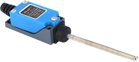 ME-9101 Micro Limit Switch AC250V 5A DC115V 0.4A Machine Tool Automatic Control Adjustable Roller Lever Micro Switch Auto Reset Micro Switch 1NO 1NC 6.81 x 1.06 x 0.94in in Saudi Arabia