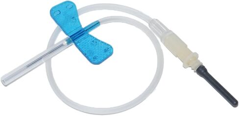 Blood Collection Needles，Butterfly Needles 23Gauge 3/4" x 12" with Luer Adapter, Individually Wrapped-50PCS in Saudi Arabia
