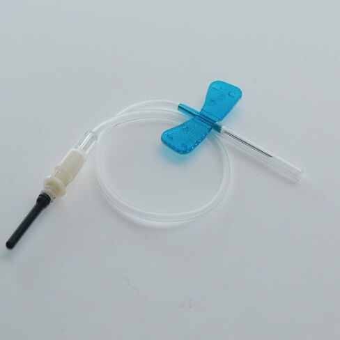 Blood Collection Needles，Butterfly Needles 23Gauge 3/4" x 12" with Luer Adapter, Individually Wrapped-50PCS in Saudi Arabia
