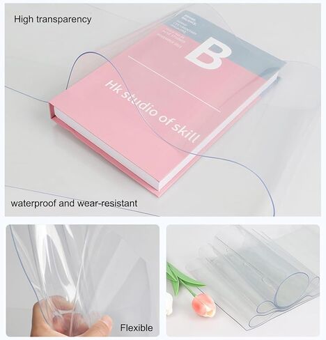 Plastic Curtain Strips PVC Strip Curtain Set, Clear Plastic With Strip Curtains, Suitable For Cleanroom, Bedroom And Kitchen, 1.6mm, 1.35x2.4m in Saudi Arabia