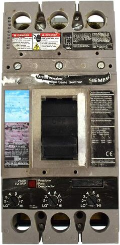 Siemens FXD63B200 Breaker Circuit Sentron 200-AMP 600VAC 3-POLE TRIP in Saudi Arabia