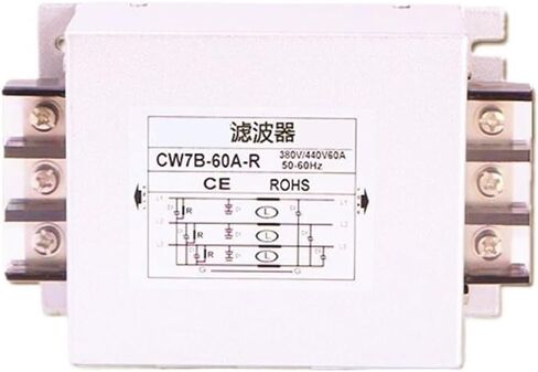 مرشح تحويل التردد المؤازرة مضاد للتداخل CW7B-60A-R CW7BL2-100A8A120A-R كتلة طرفية 380V (100A) in Saudi Arabia