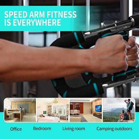 Twister Arm Trainer,Adjustable 66-110lbs Chest Workout Equipment for Men & Women,Ergonomic Home Gym Strength Trainer with Anti-Slip Handles & Carry Bag in Saudi Arabia