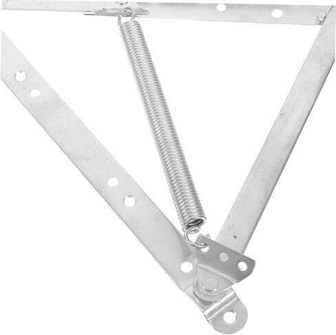 NUOBESTY 2pcs Metal Spring Hinge for Sofa Bed Triangular Bed Frame Hinge Hardware Replacement Spring Mechanism for Furniture in Saudi Arabia