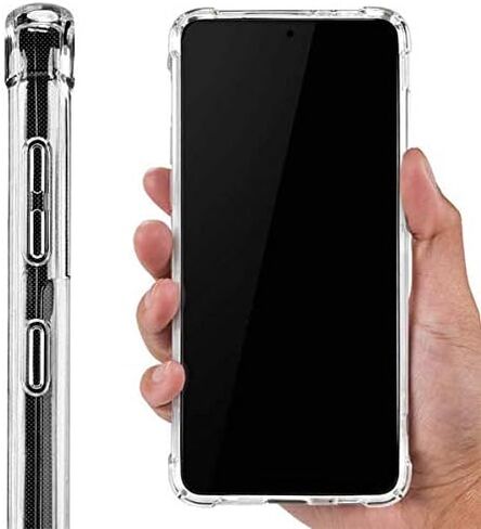 قضية هاتف Clear Clear متوافقة مع Galaxy S21 5G - NFL San Franciso 49ers بالأبيض والأسود تصميم in Saudi Arabia