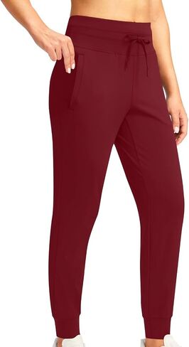 Women's Joggers with Pockets Hiking Cargo Lightweight Pants for Women Workout Athletic Travel Camping Trousers in Saudi Arabia