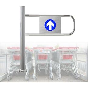 دليل المدخل في اتجاه واحد بوابة تأرجح تلقائي على نطاق واسع مع سلامة الفولاذ المقاوم للصدأ ، بوابة أرجوحة أمان محملة ، بوابة أرجوحة مدخل ، مستودع للمشاة ترانسف in Kuwait