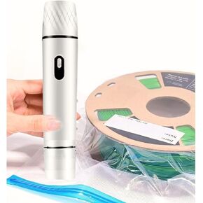 Electric Vacuum Sealer Kit with 5 Filament Storage Bags - Automatic Vacuum Pump for 3D Printer Filament Storage, Keeps Filament Dry,Handheld Vacuum Sealer with Storage Bag 11.8"x13.4" in Saudi Arabia