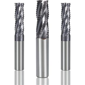 5-16mm الخشن نهاية 4 الناي فائق الموجه جهاز التوجيه بتات لأدوات الصلب الألومنيوم الخشب 1pcs (الحجم: 12xd12x35x85l) in Kuwait