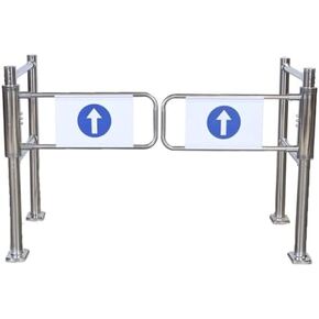 دليل المدخل في اتجاه واحد بوابة أرجوحة التلقائي التلقائي مع سلامة الفولاذ المقاوم للصدأ ، بوابة أمان معدنية عالمية للسوبر ماركت والمستودع ، الإغلاق التلقائي G. in Kuwait