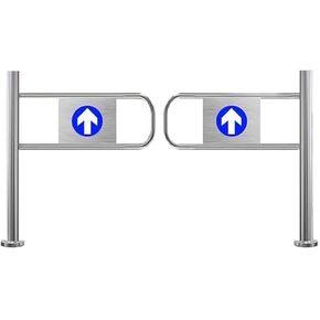 دليل المدخل في اتجاه واحد بوابة تأرجح تلقائي على نطاق واسع مع السلامة من الفولاذ المقاوم للصدأ ، بوابة أرجوحة الأمان مع آلية محملة النابض ، تمنع الخروج غير المصرح به ، in Kuwait