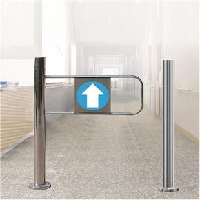 دليل المدخل في اتجاه واحد بوابة تأرجح تلقائية على نطاق واسع مع سلامة الفولاذ المقاوم للصدأ ، بوابة الأرجوحة الأوتوماتيكية ، بوابة أرجوحة أمان محملة الربيع مع جبل ، in Kuwait