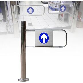 دليل المدخل في اتجاه واحد بوابة تأرجح تلقائية أوتوماتيكي مع سلامة الفولاذ المقاوم للصدأ ، بوابة الأرجوحة التلقائية في اتجاه واحد ، مرور/مدخل/مدخل إغلاق أوتوماتيكي 1-واو in Kuwait