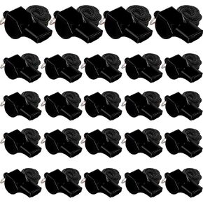 صافرة ، صافرة رياضية احترافية 24 PCS مع الحبل - صافرة أقل من البازلاء للمدربين والحكام والإنقاذ والشرطة in Kuwait