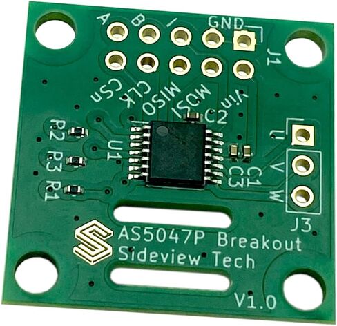 AS5047P MAGNECT ROTARY SESSOR/ANCODER MODULE ، مخرجات SPI/ABI/UVW ، 3.3V 5V Arduino متوافق in Saudi Arabia